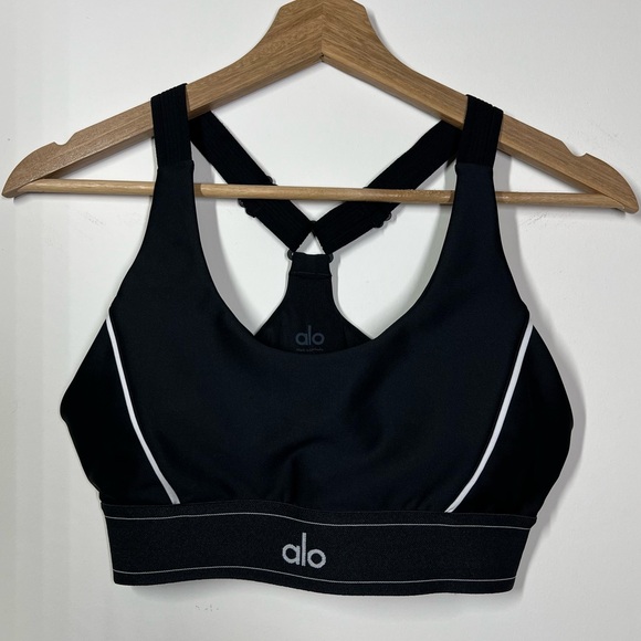 ALO Yoga Airlift Suit Up Bra Black - Picture 4 of 7